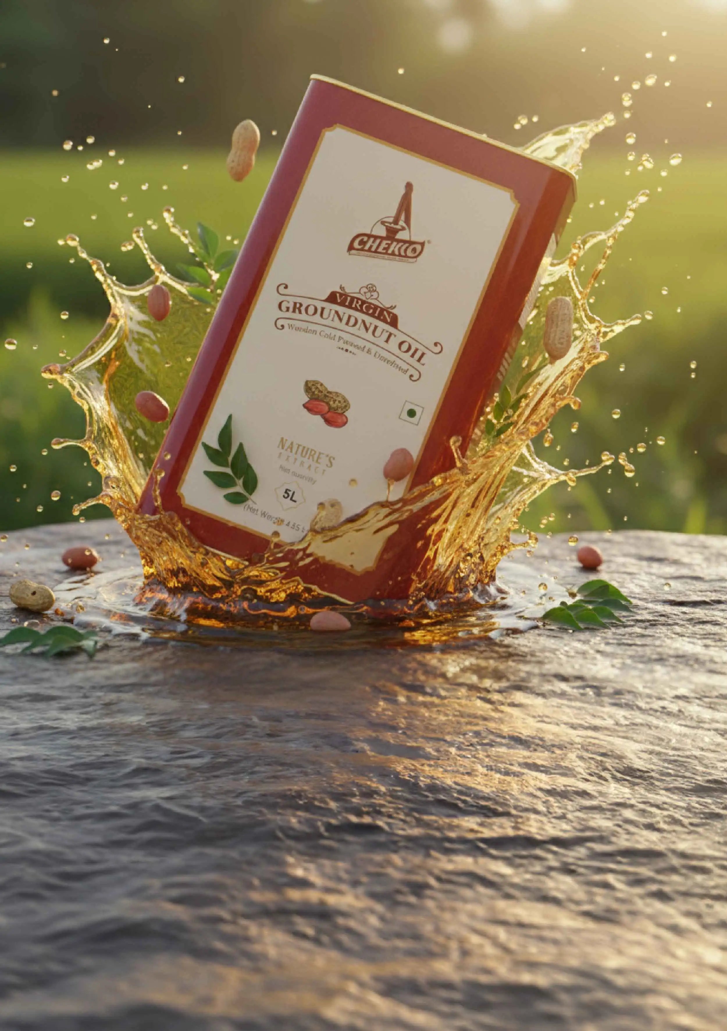 Chekko cold pressed oils - pure natural and healthy cooking