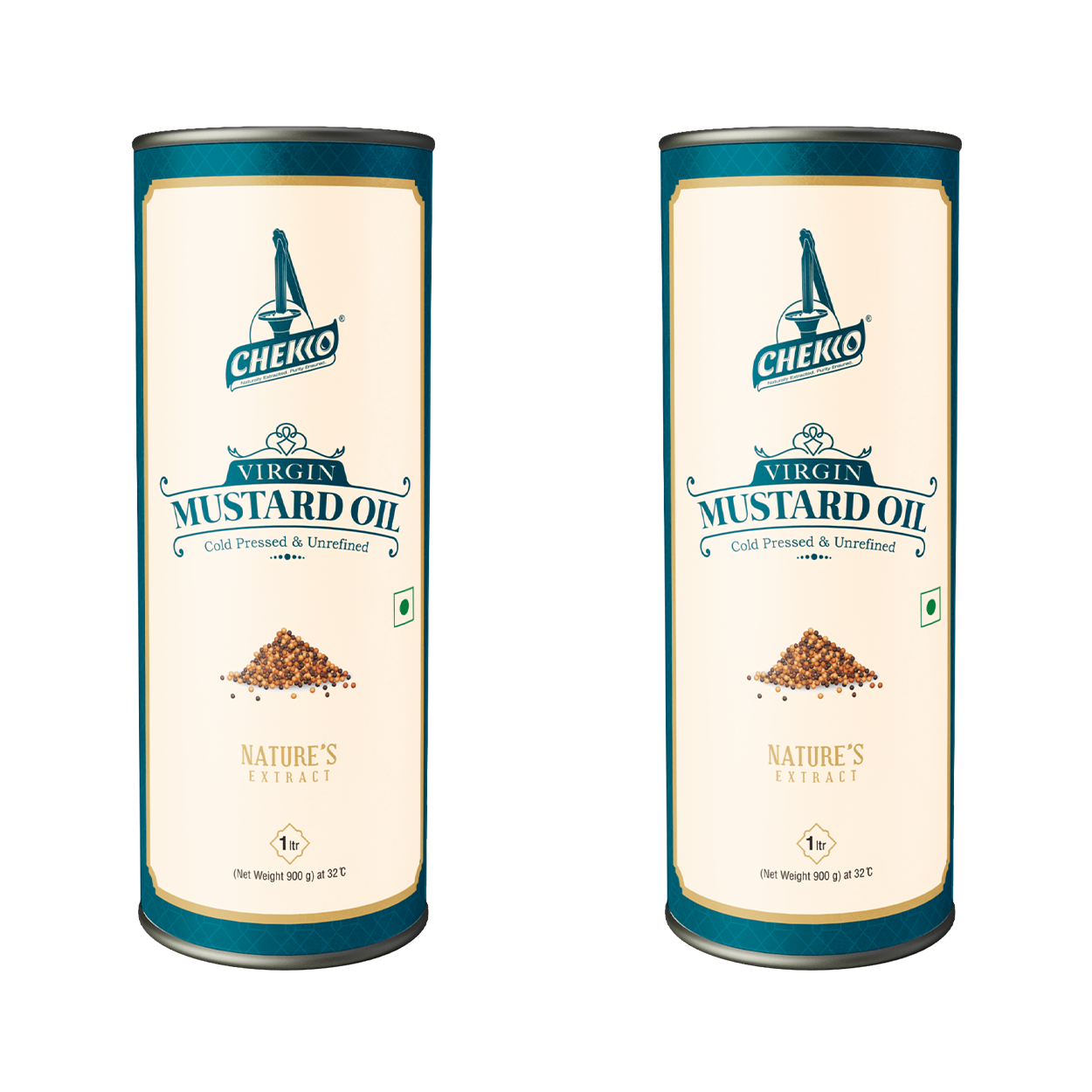 Chekko Cold Pressed Virgin Mustard Oil - Chekko Oils Store