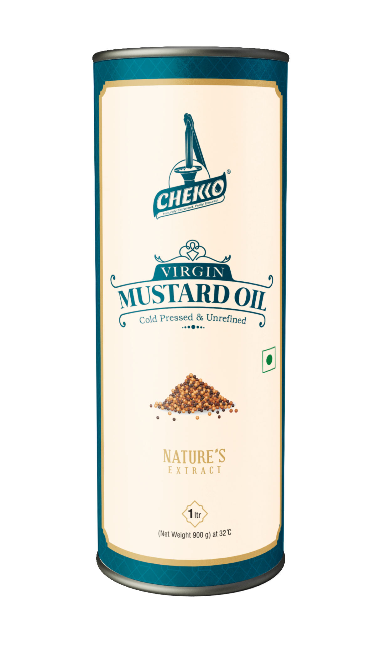Chekko Cold Pressed Virgin Mustard Oil - Chekko Oils Store