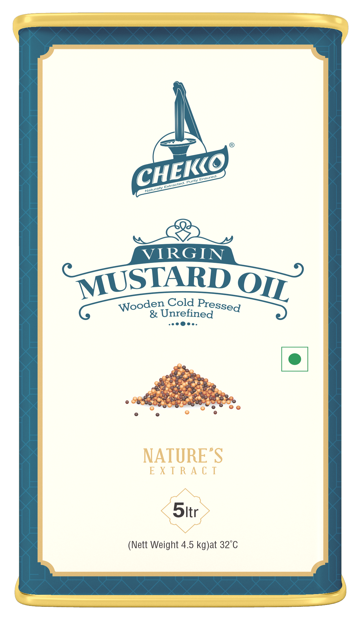 Chekko Cold Pressed Virgin Mustard Oil - Chekko Oils Store