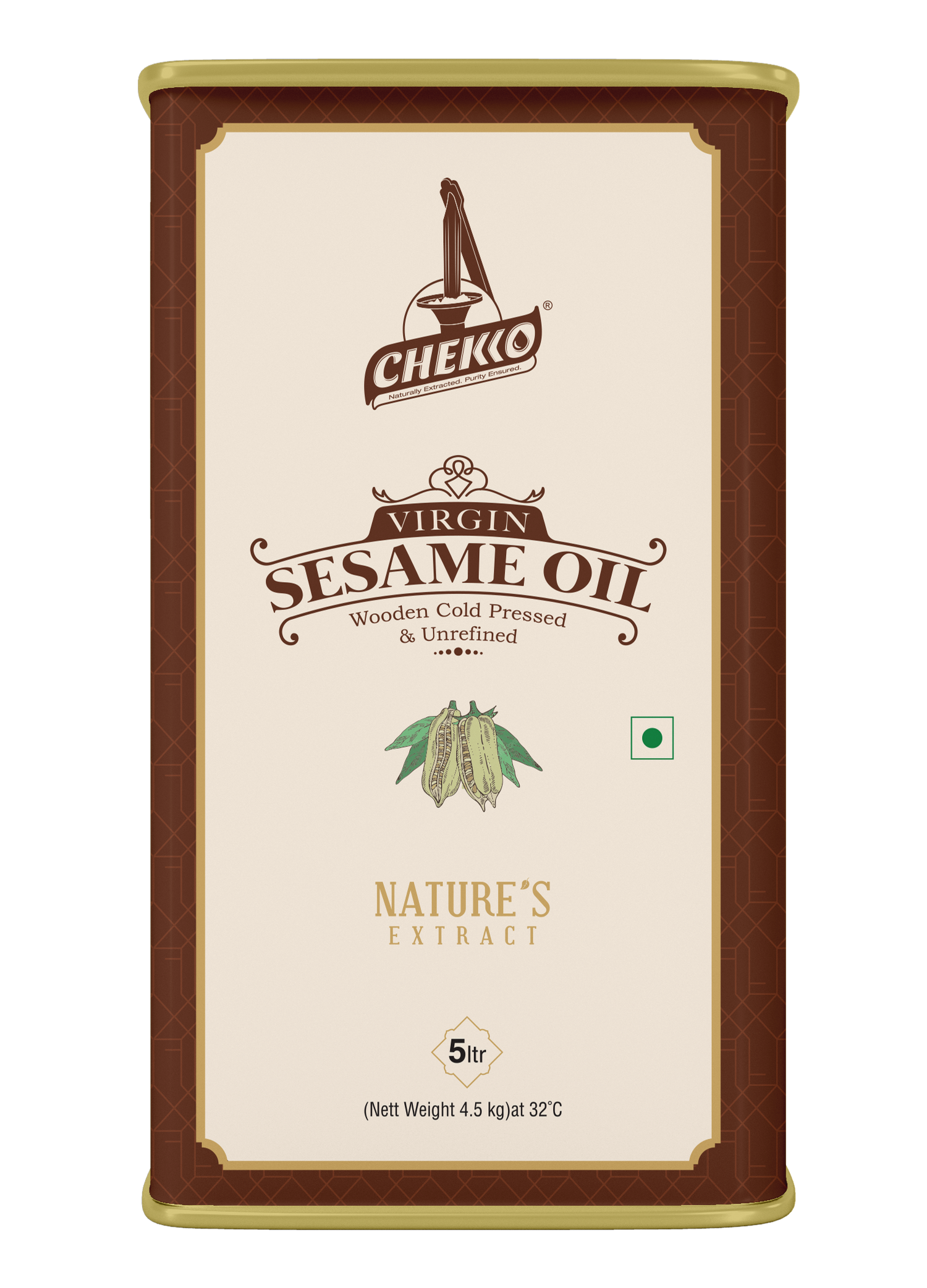 Chekko Cold Pressed Virgin Sesame Oil - Chekko Oils Store