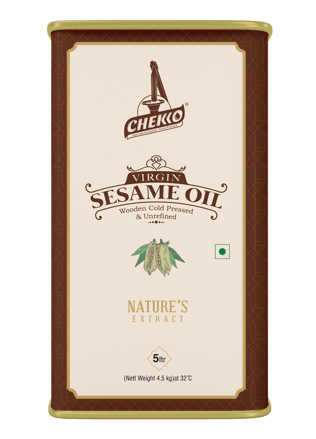 Chekko Cold Pressed Virgin Sesame Oil - Chekko Oils Store