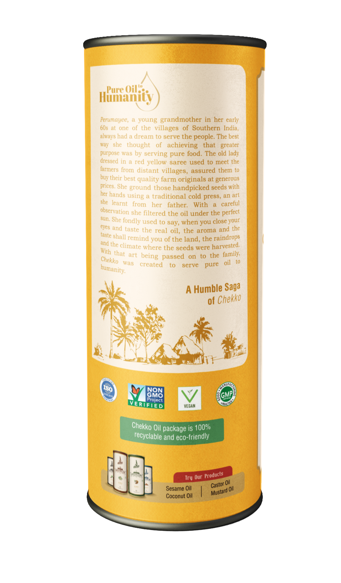 Chekko Cold Pressed Virgin Sunflower Oil - Chekko Oils Store