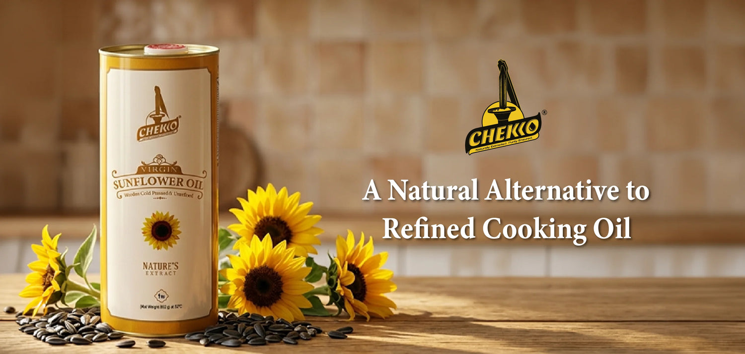 Cold Pressed Sunflower Oil: A Natural Alternative to Refined Cooking Oil
