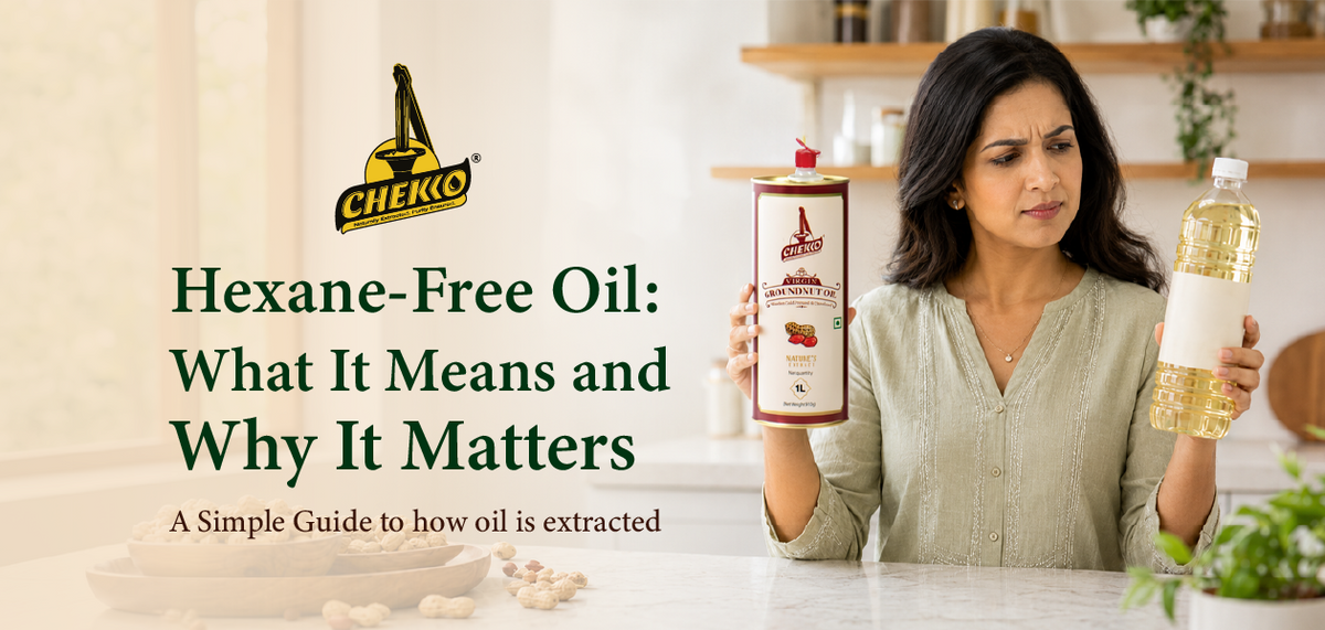 Hexane free oil: what it means and why it matters