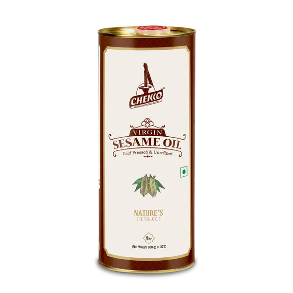Chekko Cold Pressed Sesame Oil | Wood Pressed Gingelly Oil | Pure Til Oil