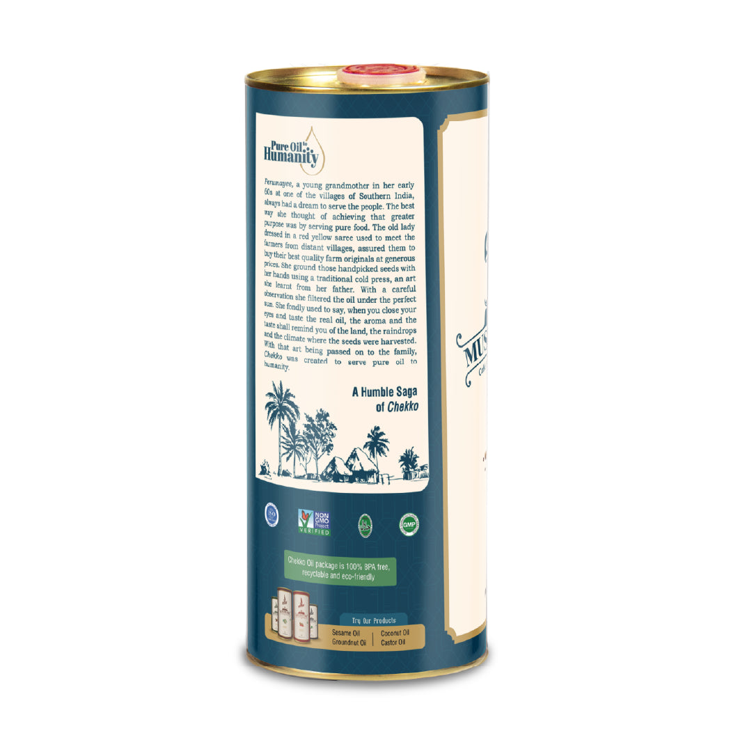 Chekko Cold Pressed Mustard Oil – Kachi Ghani, Pure &amp; Wood Pressed Sarson Oil