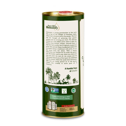 Chekko Cold Pressed Coconut Oil – Virgin, Pure &amp;  Wood Pressed Coconut Oil