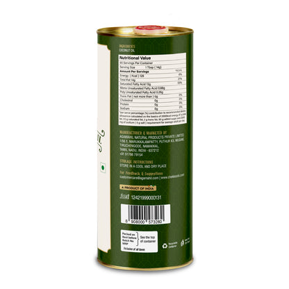 Chekko Cold Pressed Coconut Oil – Virgin, Pure &amp;  Wood Pressed Coconut Oil