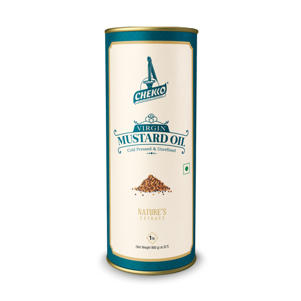 Chekko Cold Pressed Virgin Mustard Oil - Chekko Oils Store