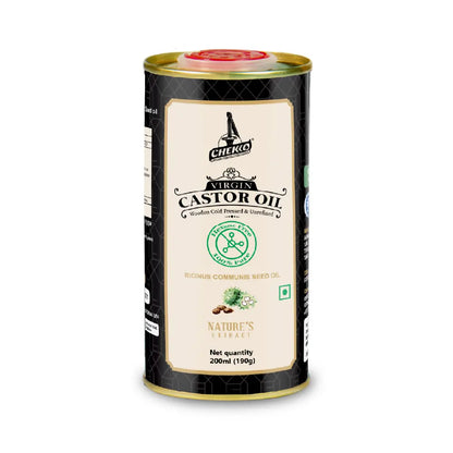 Chekko Cold Pressed Castor Oil – 100% Pure, Natural &amp; Hexane-free