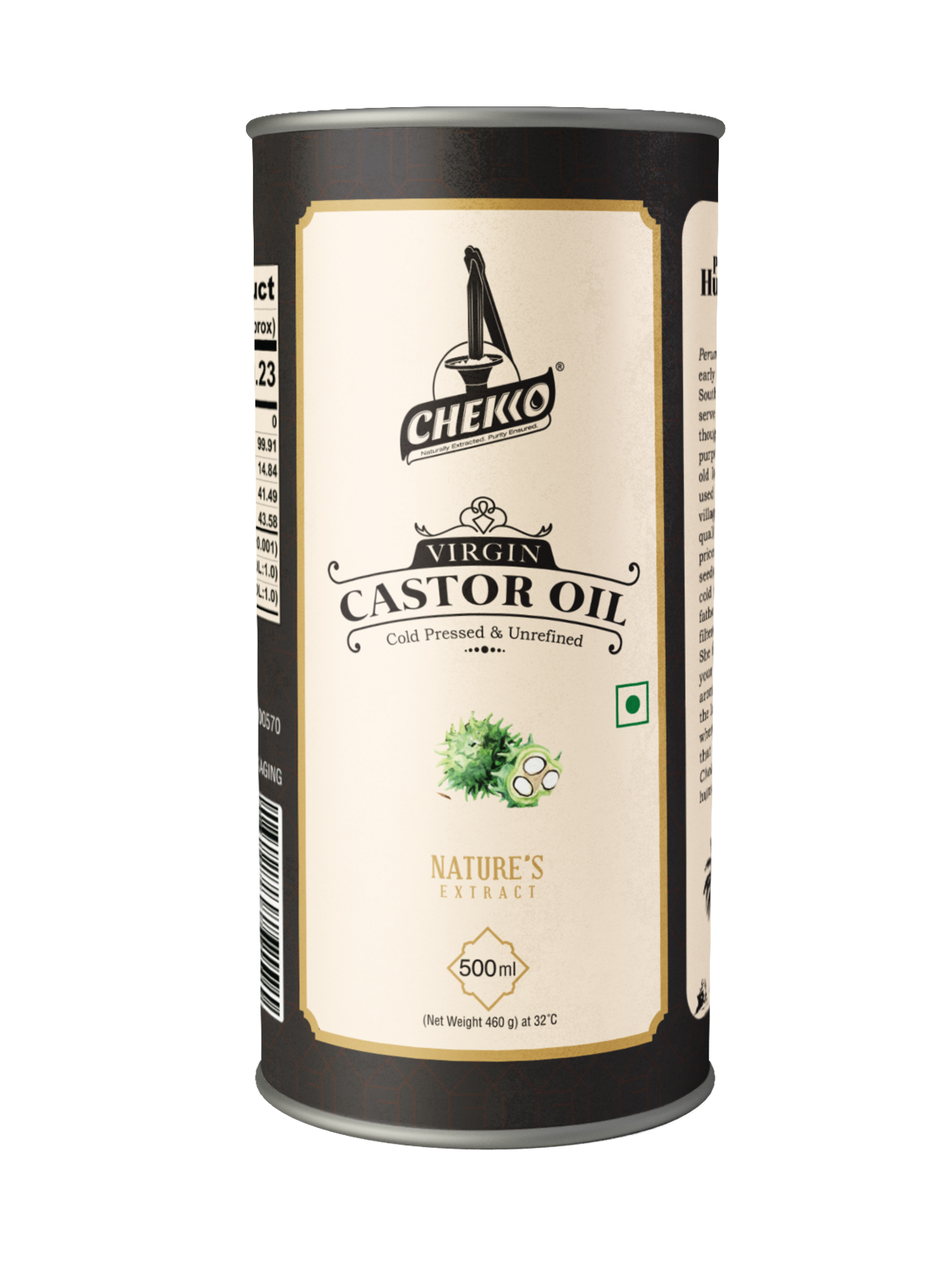 Chekko Cold Pressed Virgin Castor Oil - Chekko Oils Store
