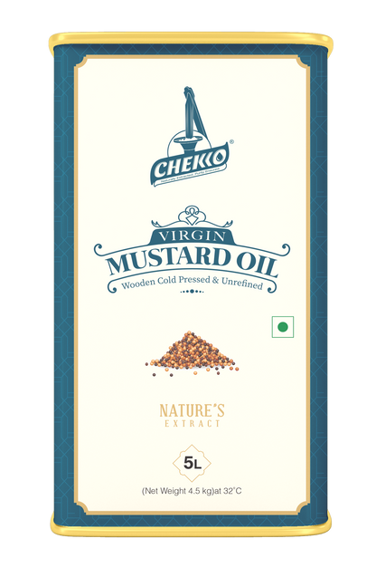 Chekko Cold Pressed Virgin Mustard Oil - Chekko Oils Store