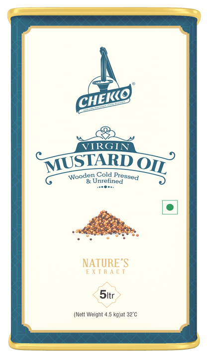 Chekko Cold Pressed Virgin Mustard Oil - Chekko Oils Store
