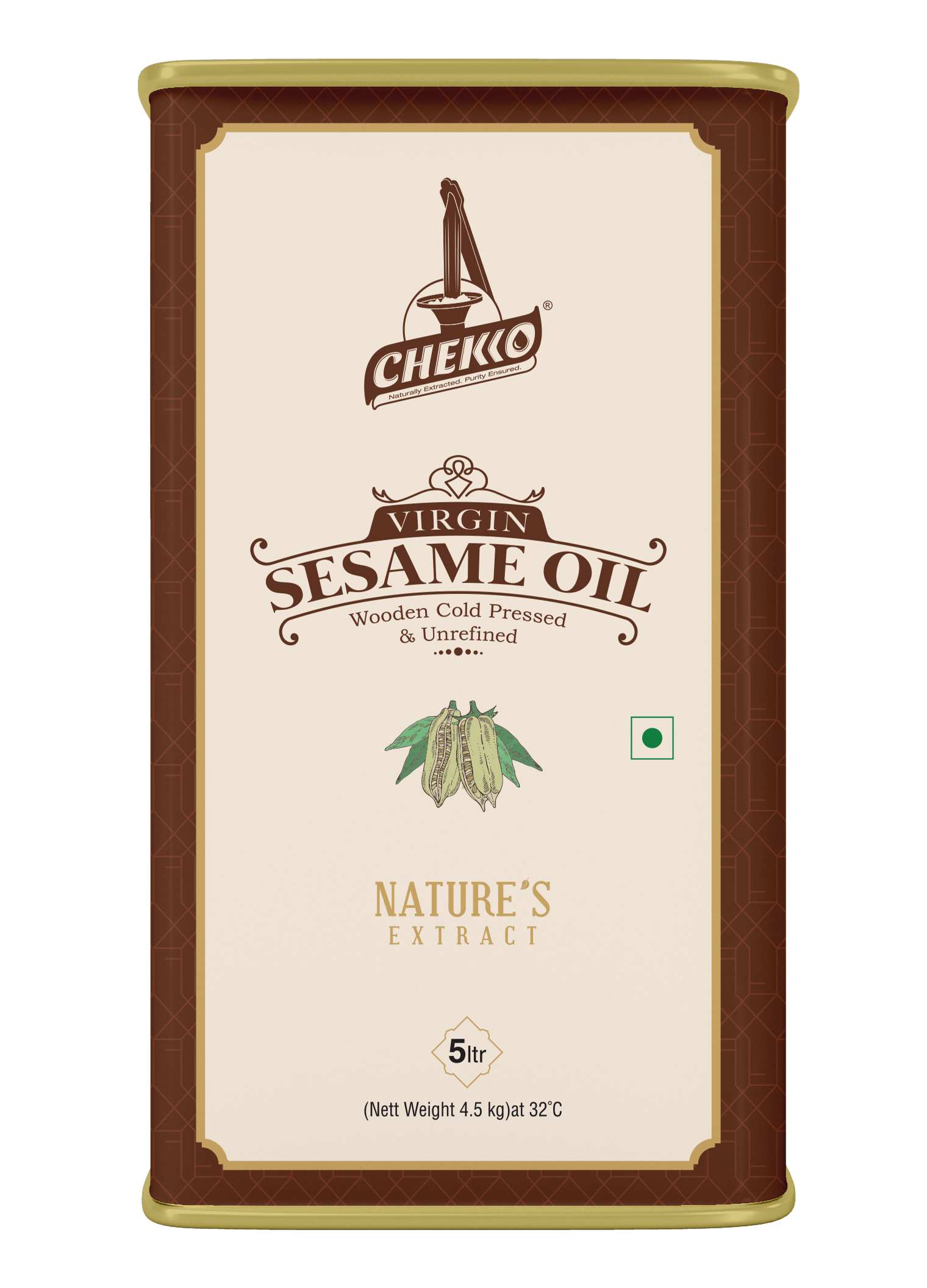 Chekko Cold Pressed Virgin Sesame Oil - Chekko Oils Store