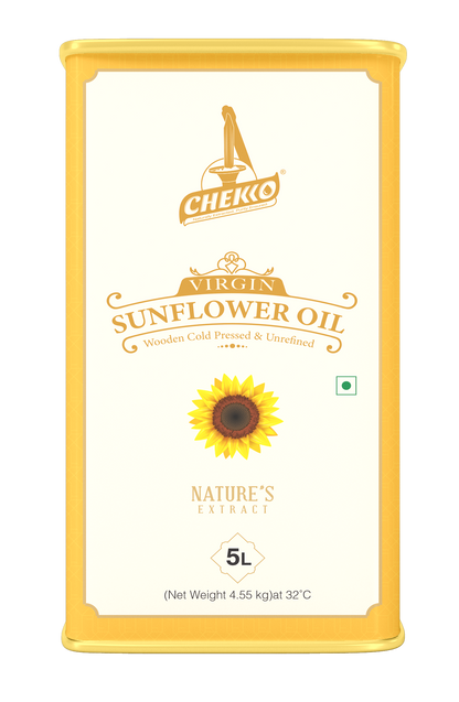 Chekko Cold Pressed Virgin Sunflower Oil - Chekko Oils Store
